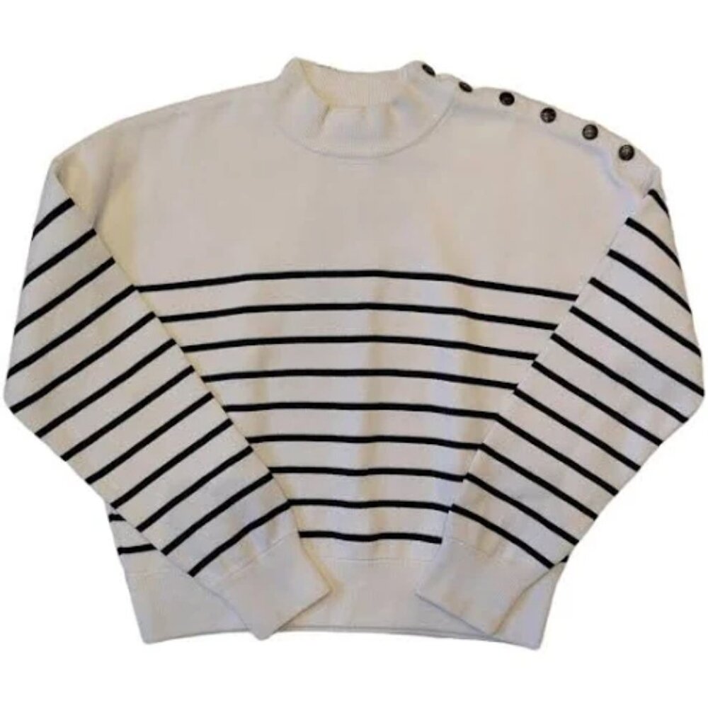 Sezane Striped Sweater